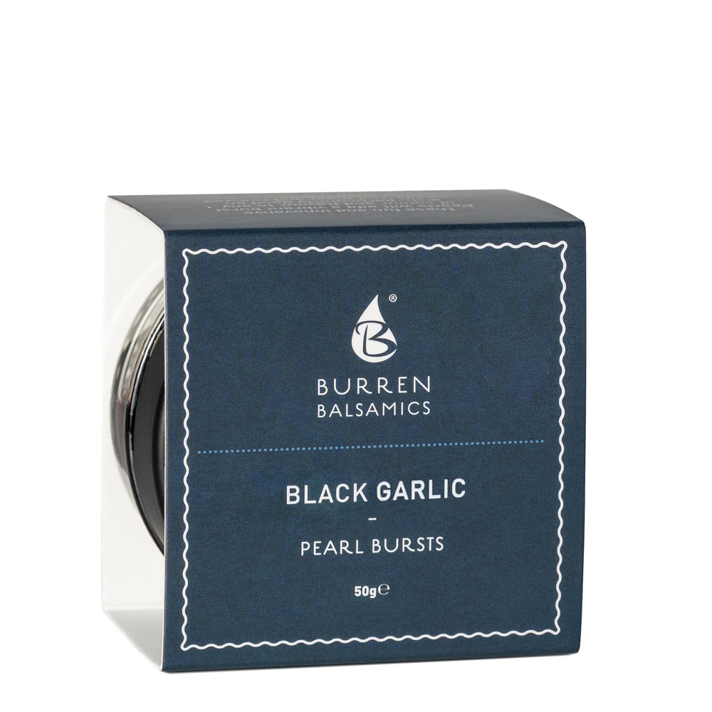 Burren Balsamics Black Garlic Pearls 50g